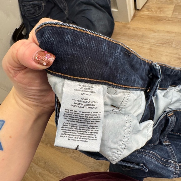 Silver jeans suki slim boot size 20/31 - Picture 3 of 3